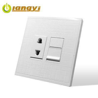 China One Strip Two Pin Wholesale Socket Two Pin Electrical Power Wall Light UK Standard Switch Socket for sale