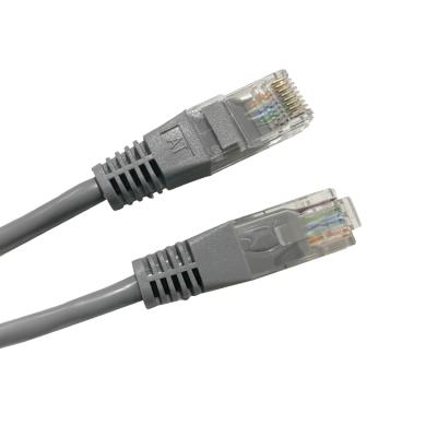 China Gigabit Ethernet Cat5e utp patch cord 1.5m 5m utp cable with rj 45 connector for sale