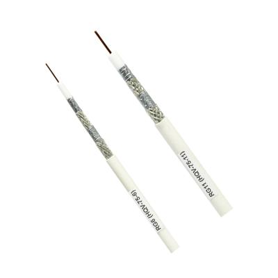 China Cheap antenna banda ancho conector f coaxial cable rg11 for sale