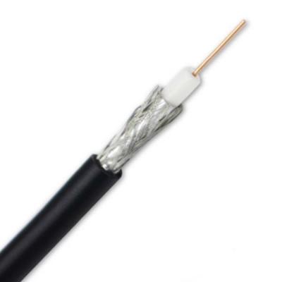 China Foam PE Oxygen Free Copper RF 75 Ohm RG6 Coaxial Coaxial Cable for sale