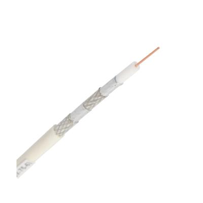 China Antenna copper clad steel , pure copper 75 ohm coax rg6 coaxial digital audio cable for sale