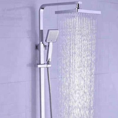 China With LN960 Italian Luxury Thermostatic Slide Bar Rain Shower Functional Set for sale