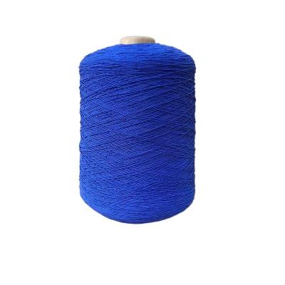 China Rongyang Sustainable Color Rubber Chat 110/75/75 Rubber Covered Polyester DTY Yarn High Elastic for sale