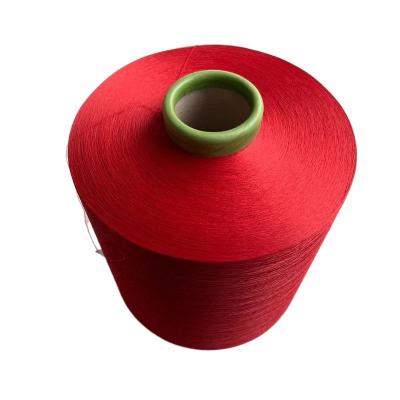 China Single Yarn Rongyang Color ACY 3075 Spandex 30D Covered Polyester 75D Air Covered Yarn Sock Yarn Used For Hosiery for sale