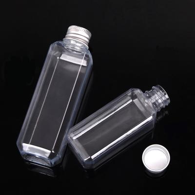 China Wholesale 50ml Consumer Electronics Plastic Clear Plastic Packaging PET Empty Bottles Containers Hand Sanitizer Travel Bottle for sale