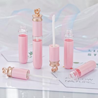 China Wholesale custom non sticky matte pink lip gloss lip gloss vegan lip gloss cans container logo plumper gloss tube plumper tube with custom packaging for sale