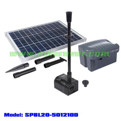 China Plastic Solar Powered Water Pump (SPBL20-501210D) for sale