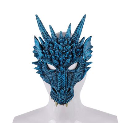 China Halloween Face Mask Oh My God That Crazy Boy At This Handsome Brave Dragon Halloween Party Face Mask for sale