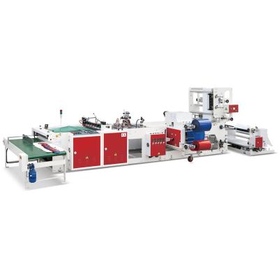 China food & Beverage Shops High Speed ​​Automatic Middle And Bottom Sealing Bag Making Machine for sale