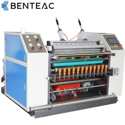 China Automatic Fax Paper Log Roll Cutting Machine/Thermal/ATM/Cash/Thermal/ATM/Cash Paper Slot Machine/Fax/Thermal Paper Rewinder Slitter Paper Log Slotting Machine for sale