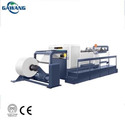 China Factory Double Rotary Knife Laminated Paper Roll To Sheet Slitter for sale