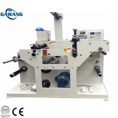 China Factory Automatic Intermittent Rotary Die Cutting Machine For Full Printed Label for sale