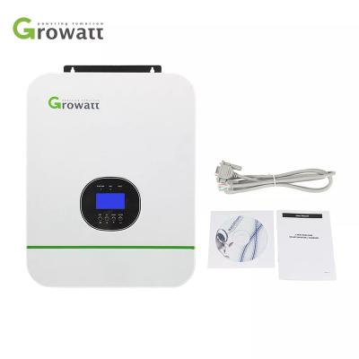 China Wholesale Custom Home Growatt Solar Power System 3kw 5kw 6kw 10kw 15kw High Voltage Power Off Grid Hybrid Solar Inverter For Home Use Solar Inverters for sale