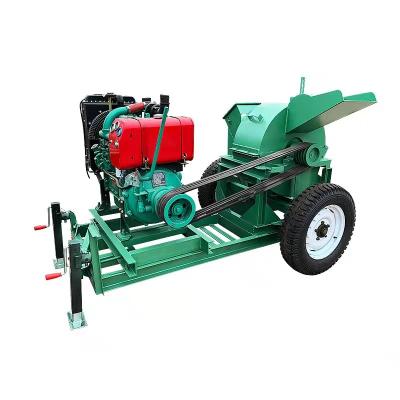 China Edible Cultivation Equipment Mushroom And Charcoal Making Machine Diesel Combined Type Of Hammer Mill With Wood Pellet Machine Pellet Press Making Machine Two In One for sale