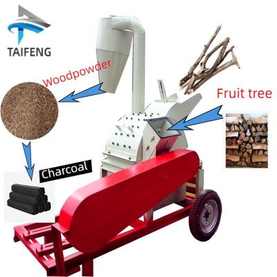 China Make Sawdust Wood Manufacturers Wholesale Diesel Wood Chipper Machine Mobile Wood Chipper Shredder for sale