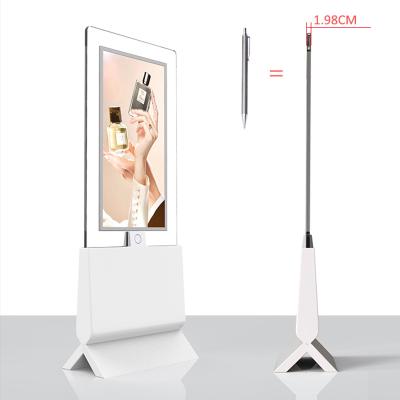 China Double Floor Stand Digital Signage 43inch TFT LCD Commercial Advertising Side Commercial Advertising Indoor Display Screen for sale