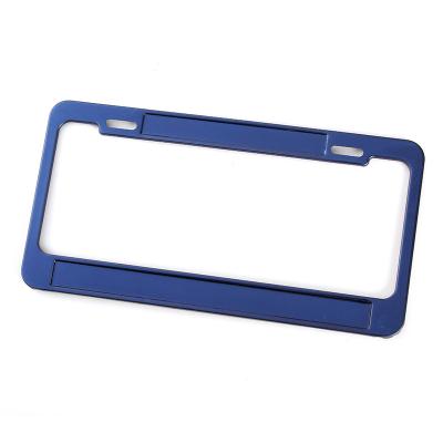 China Competitive Price Fixed Plate Wholesale Products Custom Car License Plate Frame USA License Plate Frame for sale