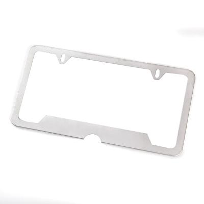 China New Defunct Plate Fixed License Plate Frame Making Machinery License Plate Frame Custom With Blank Car License Plate for sale