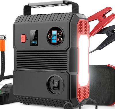 China 12V Universal Rechargeable Multifunction Emergency Tools Battery Booster Jump Starter And Tyre compressor for sale