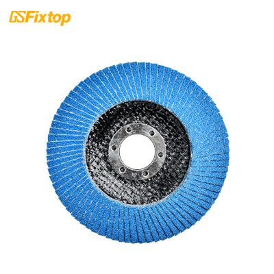 China Cutting Abrasive Metal Flap Disc Abrasives Grinding Making Machine 115*80*24*17 Diamond Abrasive Flap Disc for sale