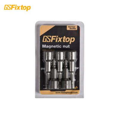 China Fasten/unfasten scews hot sale Magnetic Nut Set 10*65 Material Rod Magnet 40CR Wheel Nut Socket Connecting Driver Set for sale