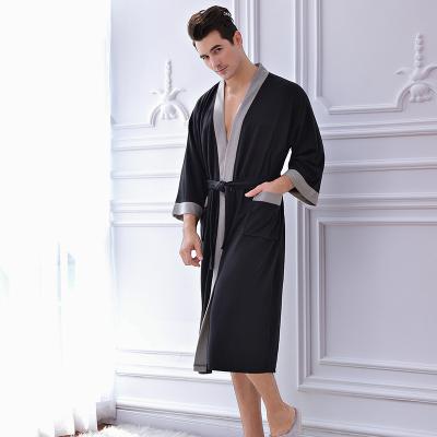 China Wholesale Breathable Comfortable Luxury Hot V-Neck Designer Factory Designer Soft Pajamas For Men for sale