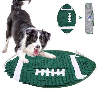 China Portable Washable Pet Puzzle Protective Dog Activity Mat Slow Feeding Training Toys Stocked Interactive Dog Nose Mat With Non-slip Bottom for sale