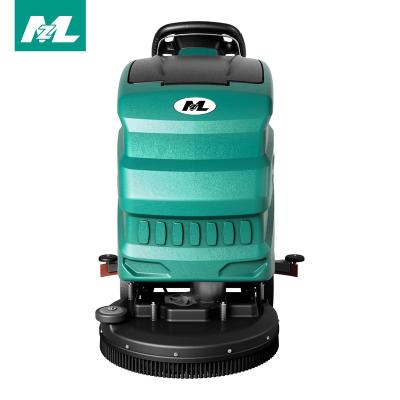 China Hotels MZL F50 Electric Wake-Behind Floor Scrubber Cleaning Machine With 90L Tank for sale