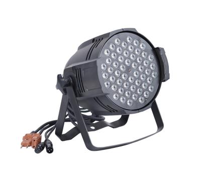 China Warehouse Customized Hot Selling Modern 54 Pcs Led Lights Powered Battery Par Light for sale