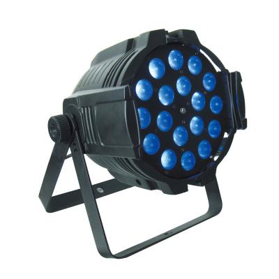 China Useful Modern 10W 18 Pcs Led Outdoor Wireless Battery Stage Par Light 26X26X39cm for sale