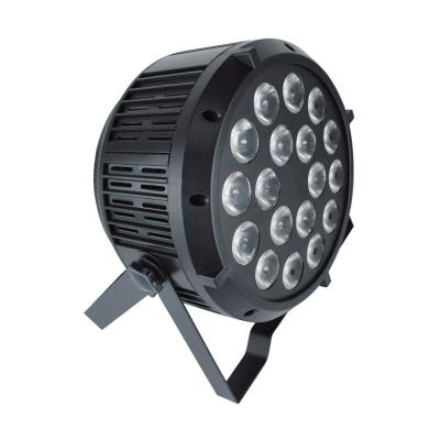 China Modern Customized 6In1 Theme Park Light Up 18 Pcs Led Uplight Battery Operated Par Lights for sale