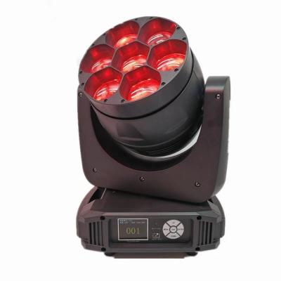 China Stage engneer customized modern 7 pcs led lights showcase small moving head dj light for sale