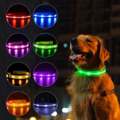 China Dog Leash LED Pet Traction Leash Pet Training Flashing Supplies Dog Lights Luminous Leash Leash Supplies for sale