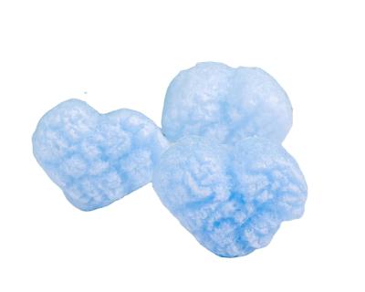 China Blue Heart Eco - Friendly Eco - Friendly Corn Foam Shockproof Industrial Material Shockproof Packing Packing Peanuts for sale