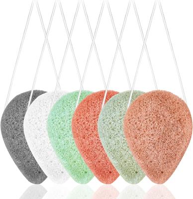 China All Natural Skin Care Face Sponge 100% Facial Activated Natural Organic Konjac Sponge For All Skin Hypoallergenic Cleansing for sale