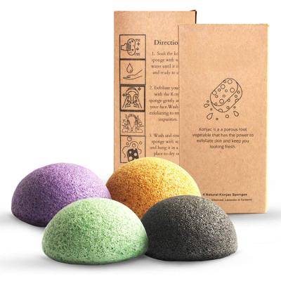 China All the best high quality natural konjac facial wash wholesale 100% sale cleanser beauty konjac sponge for sale