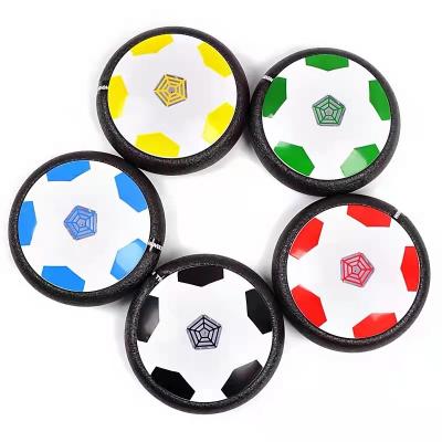 China Soccer Toy With Light China Supply Big Size Kids Air Power Plastic Interactive Disc Football Toy Hover Floating Soccer Ball For Children for sale