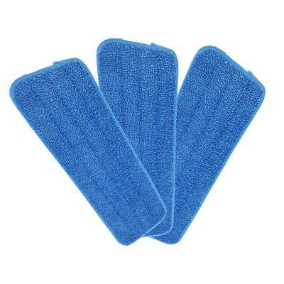 China Viable Factory Wholesale Slipper Mop Microfiber Replacement Cloth Spray Mop Microfiber Mop Pad for sale