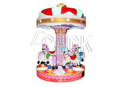 China Theme Park Kids Swing Ride 6 Players Merry Go Round Carousel  D1.85*H2.6 M for sale