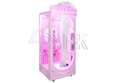 China Crane Claw Gift Vending Machine Pink Date Cut Prize Easy To Maintain for sale