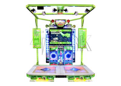 China Arcade Dance Video Game Machine 2 Player For Entertainment Hall /  Home for sale