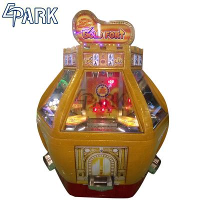 China EPARK Arcade Games Golden Fort Coin Pusher Game Machine 230W 220V for sale