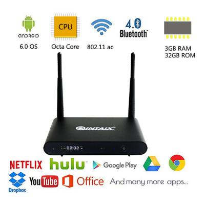 China QINTAIX Q912l Amlogic S912 Octa core Smart Android TV BOX 2G 16G set top box Dual WIFI 4K HDR ANDROID OTT TV BOX for sale