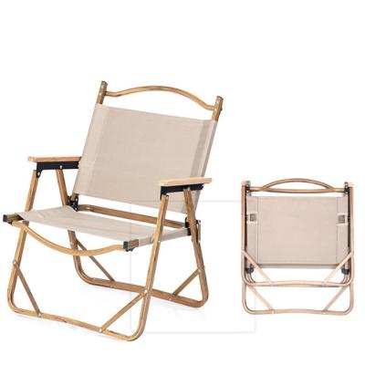 China Low Party Wooden Clear Transparent Wooden Beach Game Floor Bed Amphitheater Wedding Garden Outdoor Easy-Carry Folding Folding Chair for sale