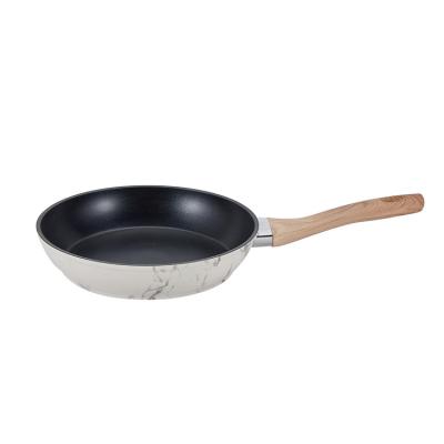 China SHENZHAN OEM Stove Viable Cookware Do Not Stick Stove Handle Wood Pan for sale