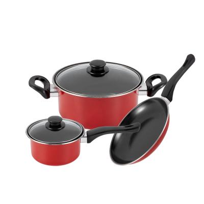 China SHENZHAN OEM sustainable durable using stainless wholesale low price cookware set for sale