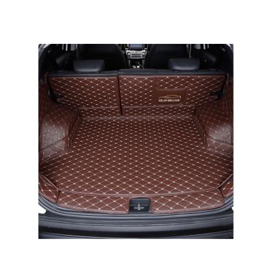 China Luxury Direct Wholesale Large Standard Car Trunk Waterproof Leather Mats for sale