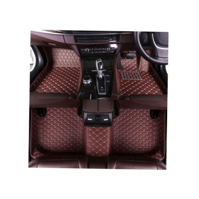 China Luxury Factory Customized Water Proof Anti-Slip Leather Car Mat for sale