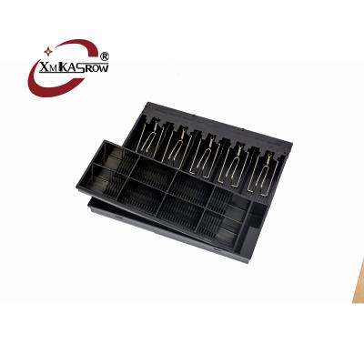 China ABS plastic; SECC plate; Stainless wire ABS plastic; SECC plate; Stainless Wire Adjustable ABS Plastic Cash Box Drawer Black for sale