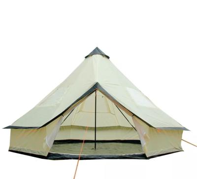 China Camouflage / Field Outdoor Play Roof Top Tents For Camping Inflatable Yurt Tent for sale